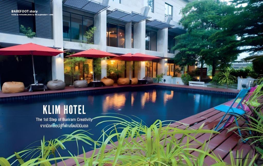 Klim Hotel Buriram Eksteriør bilde